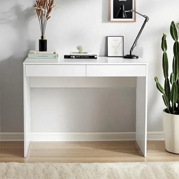 Mesa Politorno Tijuca 90 cm com 2 gavetas